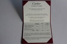 Cartier certificat origine d'occasion  Seyssel