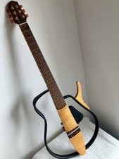 Guitarra eléctrica silenciosa Yamaha SLG-100S probada en funcionamiento segunda mano  Embacar hacia Mexico