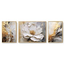 3pcs gold flower for sale  Brentwood