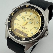 Relógio digital analógico Casio AMW-320R masculino moldura giratória alarme cronógrafo nova bateria comprar usado  Enviando para Brazil