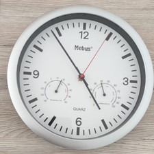Mebus wanduhr silber gebraucht kaufen  Düsternort