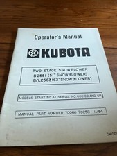 Kubota b2551 snow for sale  Berlin