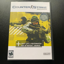 Counter-Strike: Source (PC, 2005) - Conjunto de 4 discos CD DVD ROM comprar usado  Enviando para Brazil