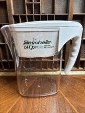 Jarro de filtro de água alcalina PURA Seychelle pH2O - Filtragem para melhorar o pH EUA comprar usado  Enviando para Brazil