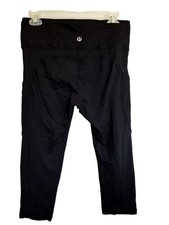 Leggings Lululemon X1 cintura alta preta cropped com bolsos laterais e superiores comprar usado Leggings Lululemon X1 cintura alta preta cropped com bolsos laterais e superiores comprar usado  Enviando para Brazil