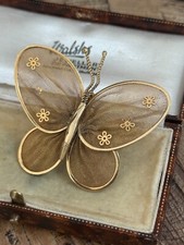 Vintage mesh butterfly for sale  NOTTINGHAM