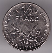 Franc 1984 nickel for sale  DUKINFIELD