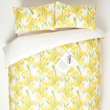 Yellow cotton duvet for sale  CRADLEY HEATH