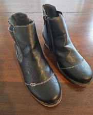 Rieker black slip for sale  Peru