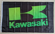 Bandeira logotipo motocicleta Kawasaki 3x5 pés Mancave bandeira de garagem MX/SX comprar usado  Enviando para Brazil