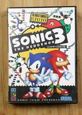 SONIC 3 The Hedgehog - Sega Megadrive Mega Drive - Complet CIB NTSC-J JAP JAPAN comprar usado  Enviando para Brazil