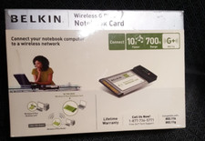 Placa de notebook Belkin Wireless G Plus 32 bits para notebooks mais antigos, usado comprar usado  Enviando para Brazil