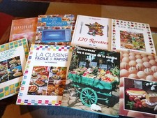 Lot livres recettes d'occasion  Saint-Perdon
