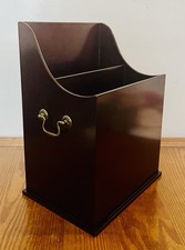 Rack de chão vintage Bombay Company mogno 16" X 12" X 9" Estado perfeito 1997 comprar usado  Enviando para Brazil