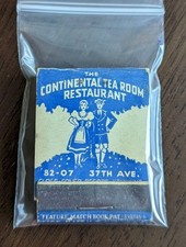 Matchbook continental tea for sale  Keene