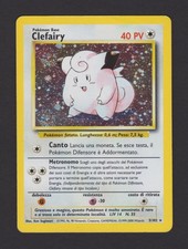 Clefairy holo set usato  Trieste
