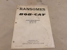 Ransomes bob cat for sale  Jasper