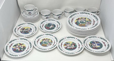 Conjunto de Prato Disney Mickey Minnie Mouse Twas The Night Before Christmas 24 Peças comprar usado  Enviando para Brazil