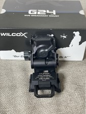 Suporte para capacete de visão noturna Wilcox L4 G24 Breakaway NVG comprar usado  Enviando para Brazil