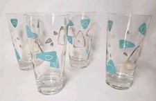 Lote 4 MCM Atomic Boomerang Amoeba Highball copos de água de chá ouro turquesa  comprar usado Lote 4 MCM Atomic Boomerang Amoeba Highball copos de água de chá ouro turquesa  comprar usado  Enviando para Brazil