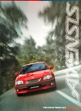 Toyota avensis brochure for sale  BIGGLESWADE