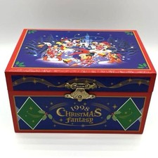 Caixa de música Disney 1998 estojo de bugigangas de Natal Mickey Mouse vintage Japão, usado comprar usado  Enviando para Brazil