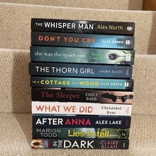 Bundle crime thriller for sale  IPSWICH