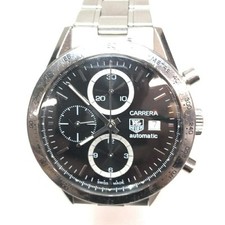 Tag Heuer Carrera cronógrafo taquímetro elegância Cv2016 Ba0786 Ss data 66 comprar usado  Enviando para Brazil