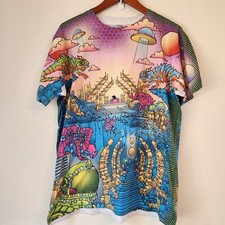 Camiseta Masculina Vapor Apparel Phreshadelic Keeper, G, Impressão Gráfica 3D Multicolorida comprar usado  Enviando para Brazil