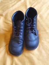 Black kickers boots for sale  HARLOW