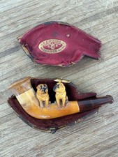 Vintage meerschaum miniatura usato  Spedire a Italy