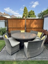 Grey rattan outdoor for sale  BRIDGEND