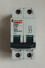 Disjoncteur bipolaire c60n d'occasion  Charvieu-Chavagneux