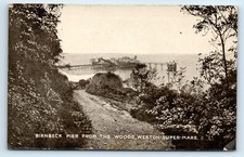Postcard birnbeck pier for sale  LLANFAIRFECHAN