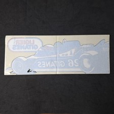 26 Gitanes Reverse Window Sticker F1 Adesivo Vetri Anni 80 Vintage 24 Cm  comprar usado  Enviando para Brazil