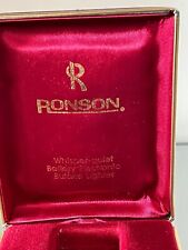 Ronson scatola accendino usato  Roma
