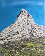 Quadro cervino dipinto usato  Novara
