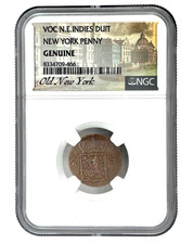 1823 S NY Penny, VOC N.E INDIES DUIT, NGC "Genuíno" Antigo Rótulo NY - Moeda #5 Rara comprar usado 1823 S NY Penny, VOC N.E INDIES DUIT, NGC "Genuíno" Antigo Rótulo NY - Moeda #5 Rara comprar usado  Enviando para Brazil