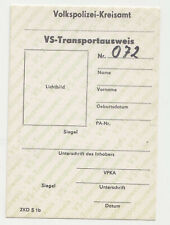 Ddr ausweis volkspolizei gebraucht kaufen  Lauenbrück