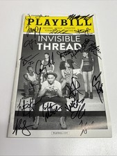 Autographed invisible thread for sale  New York