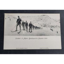 Cartolina bardonecchia sciator usato  Alessandria