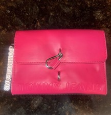 Nova Bolsa Transversal Feminina Tommy Jeans Bold - Rosa Glo Novo Estado  comprar usado  Enviando para Brazil