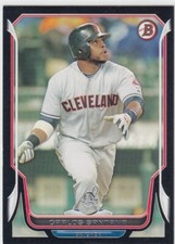 2014 Carlos Santana Bowman BLACK BORDER Paralelo /25 25/25 - #197 Índios comprar usado  Enviando para Brazil