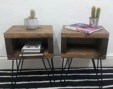 Paire tables chevet d'occasion  Expédié en France