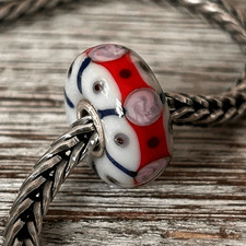Trollbeads opaque red for sale  Shipping to Ireland