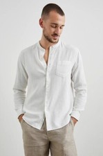 Blusa branca masculina Antoine Rails nova sem etiquetas grande comprar usado  Enviando para Brazil