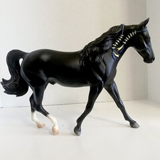 Breyer Traditional Iron Metal Chief Black TN Walker Horse 1997 Limited Edition comprar usado  Enviando para Brazil