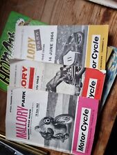 Old motorcycle programmes for sale  GAINSBOROUGH