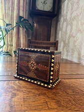 Vintage wooden inlaid for sale  LYMINGTON