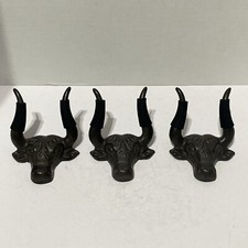 Suporte de parede para guitarra Adowes pacote com 3 cabides de guitarra suporte de parede ferro fundido, aparência antiga, usado comprar usado  Enviando para Brazil